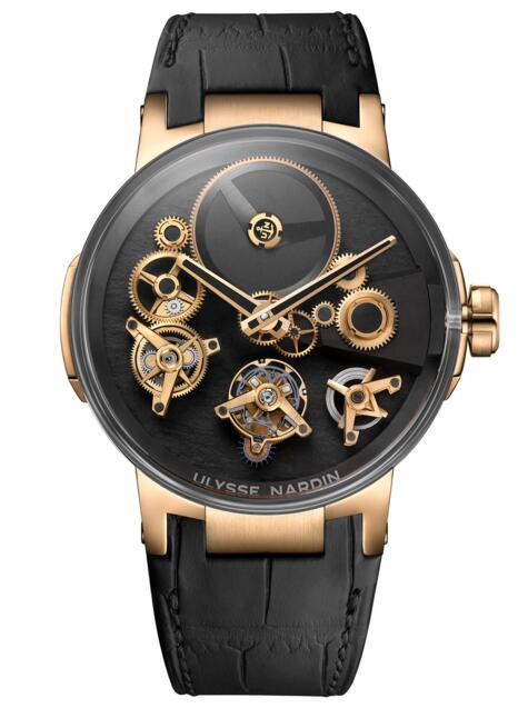 Luxury Replica Ulysse Nardin Executive Skeleton Tourbillon Free Wheel 1766-176 2018 watch